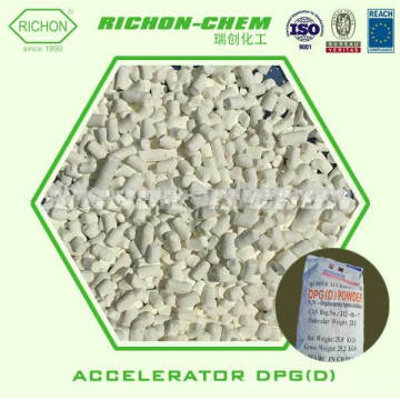 Precio de fábrica para la materia prima de las sustancias químicas de goma 1,3-DIPHENYLGUANIDINE Acelerador D Acelerador de goma DPG